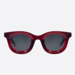 Libia Crystal Dark Red Gray
